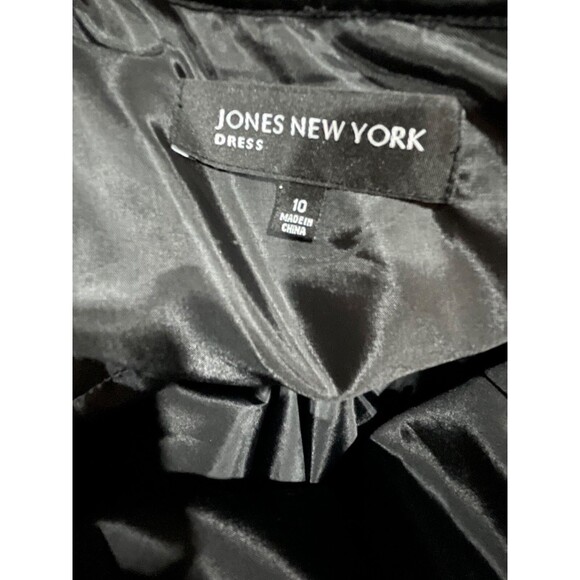 Jones NY Vintage Y2K Womens Silk Burnout Babydoll Dress size 10 Fairy Whimsigoth - Picture 9 of 11